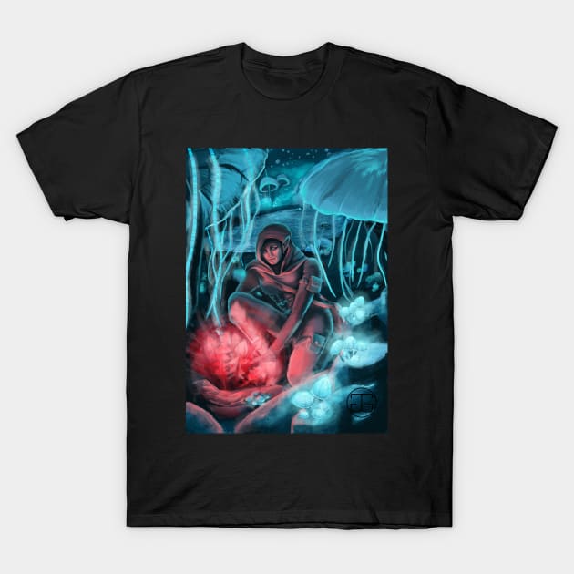 Crimson Nirnroot T-Shirt by georgiagoddard